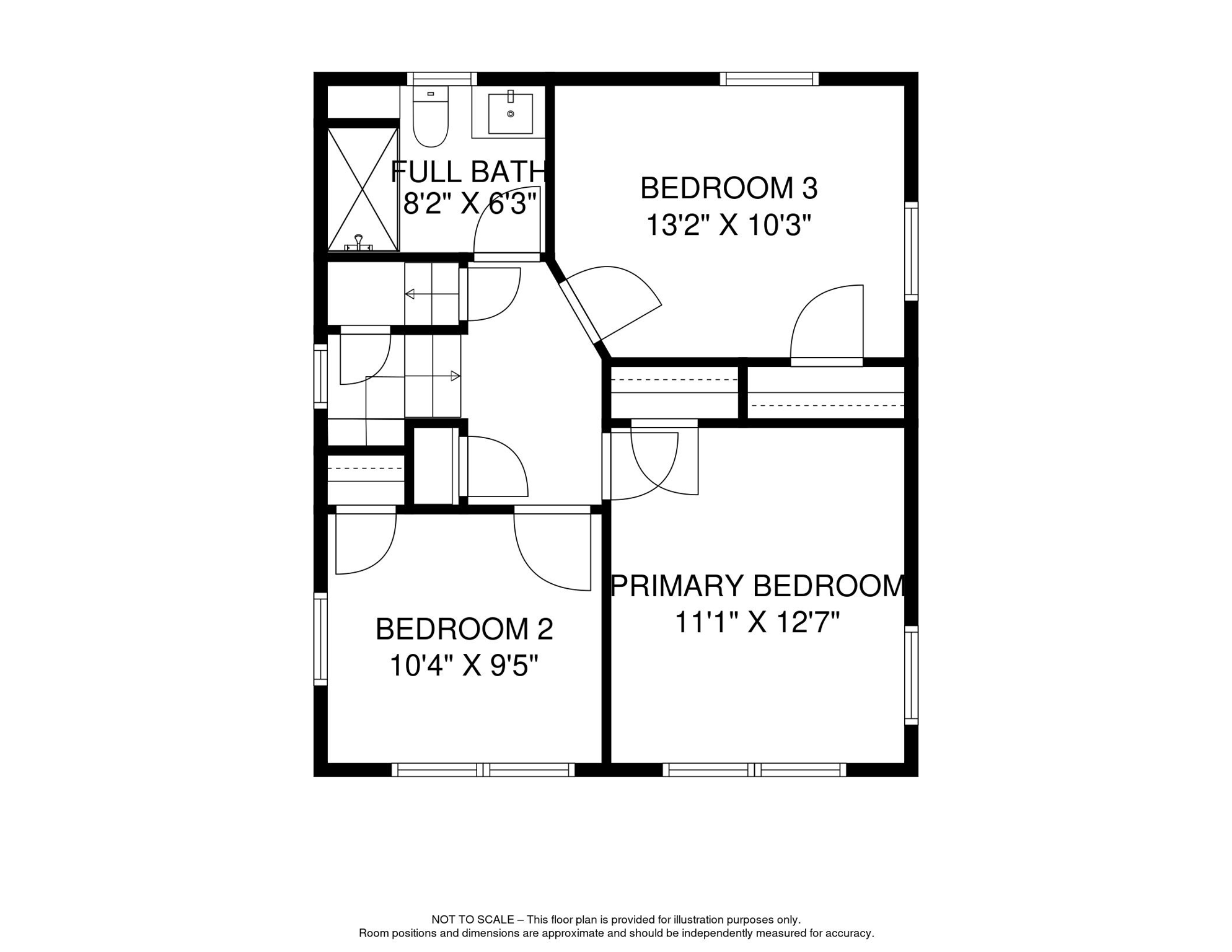 43 Woodside Terrace, Second