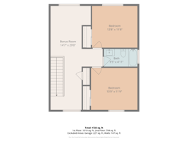 With Dimensions 2nd Floor