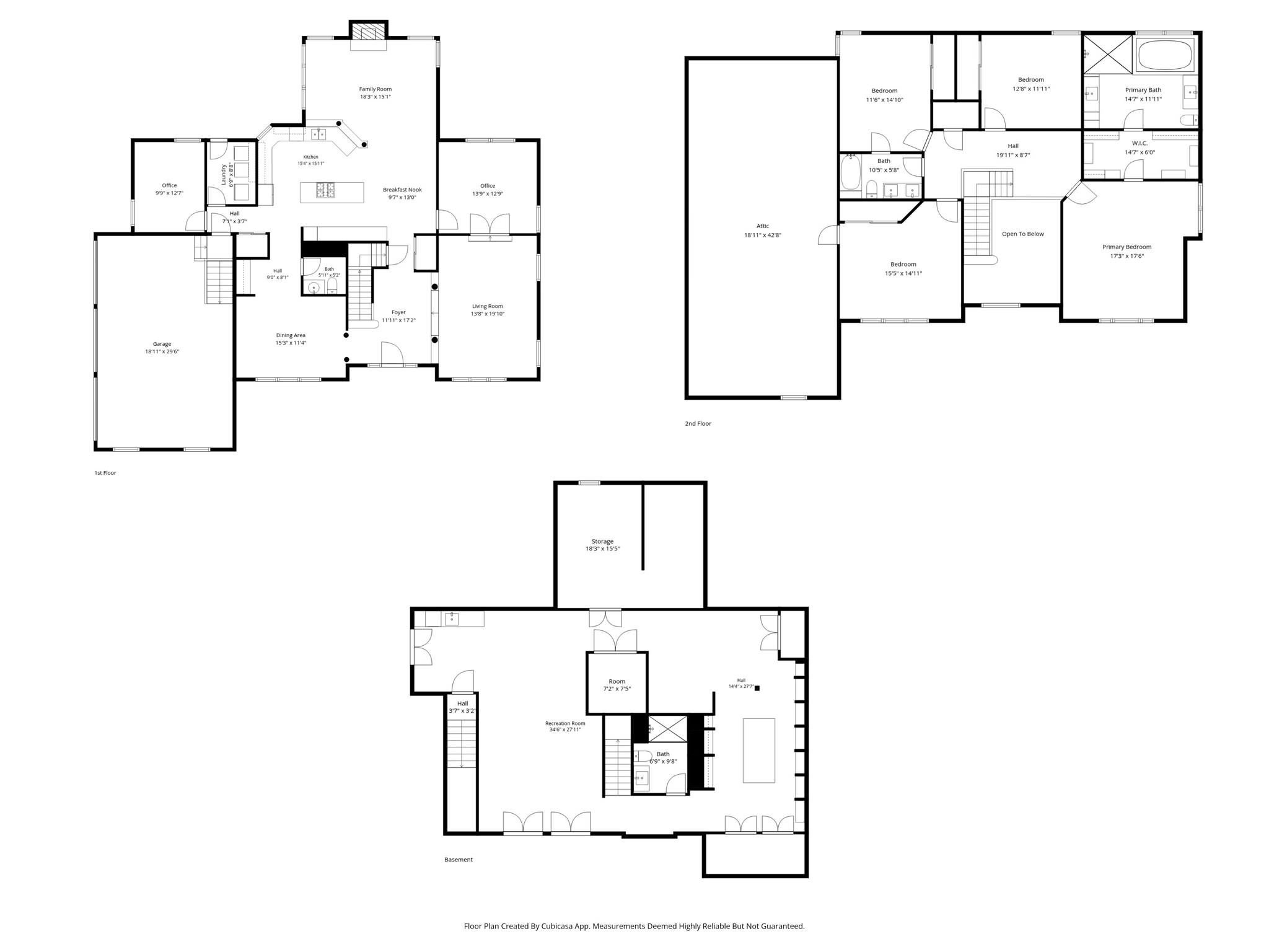 Full Floor Plans