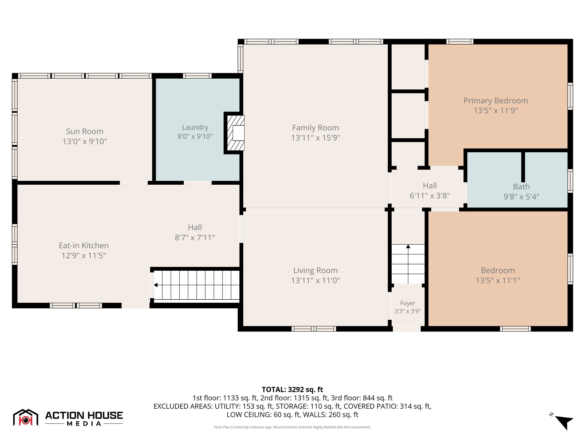 Main House 1st floor