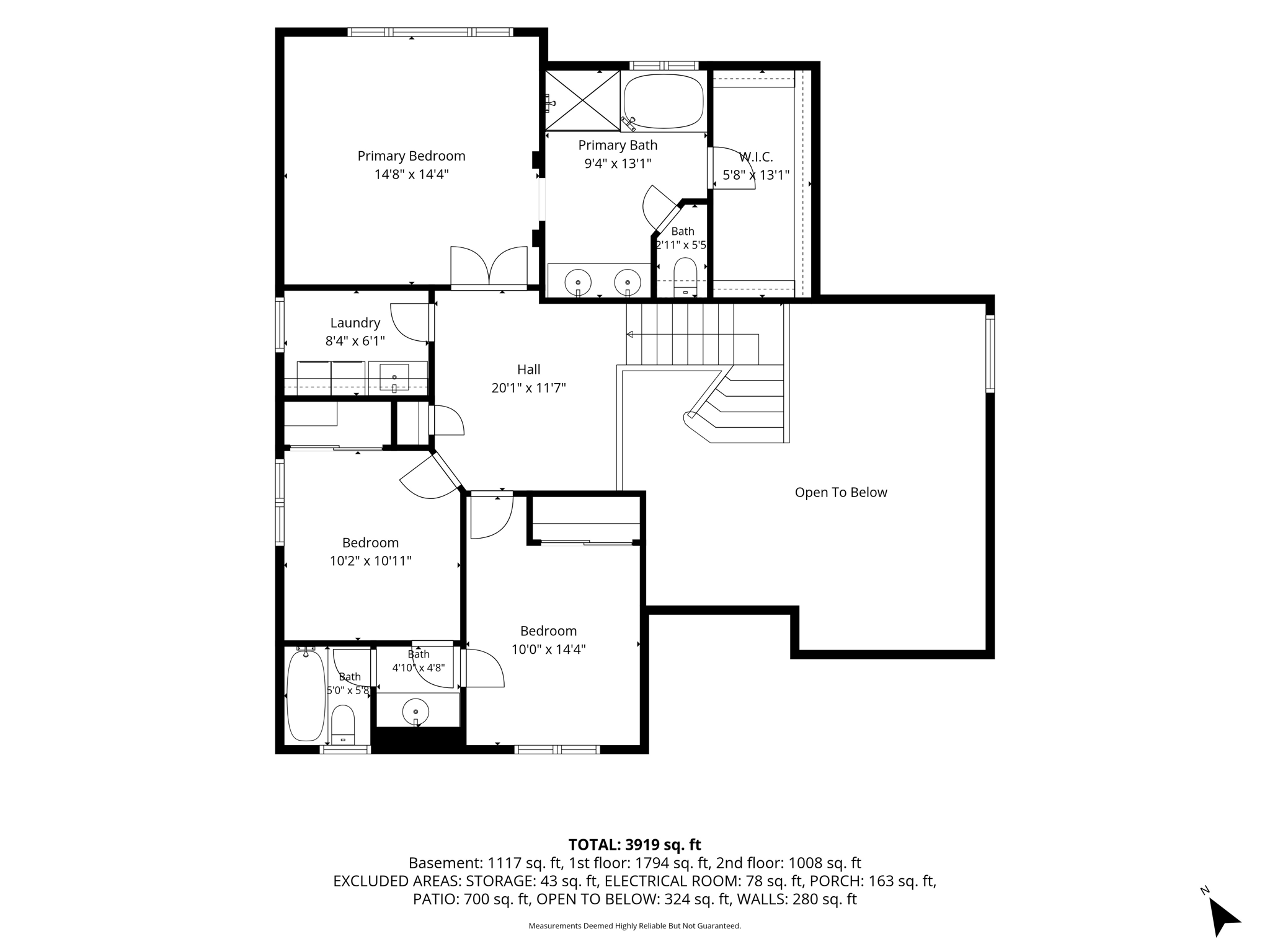 Floor 2 with dimensions
