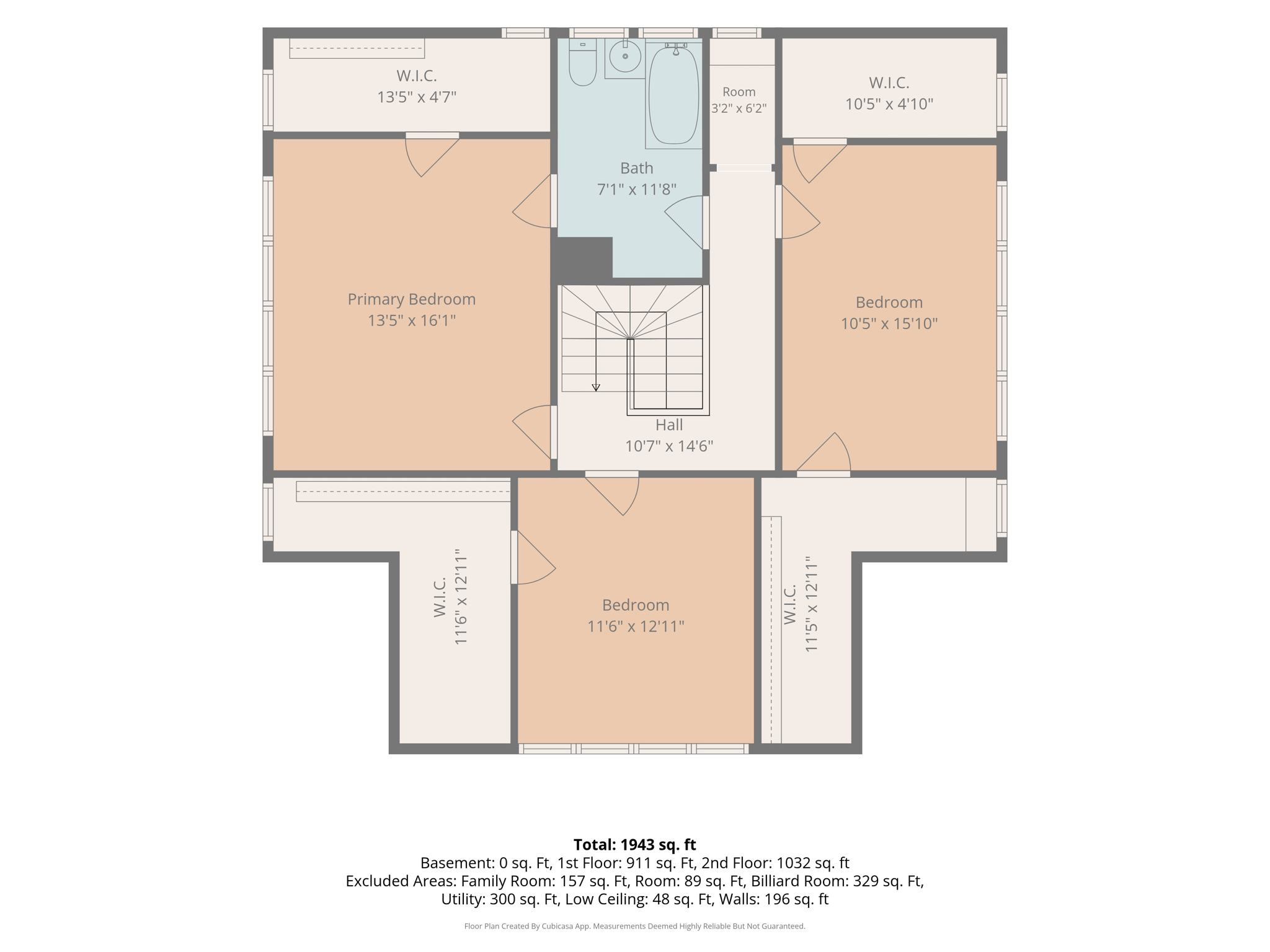 With Dimensions 3rd Floor