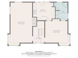 With Dimensions 2nd Floor