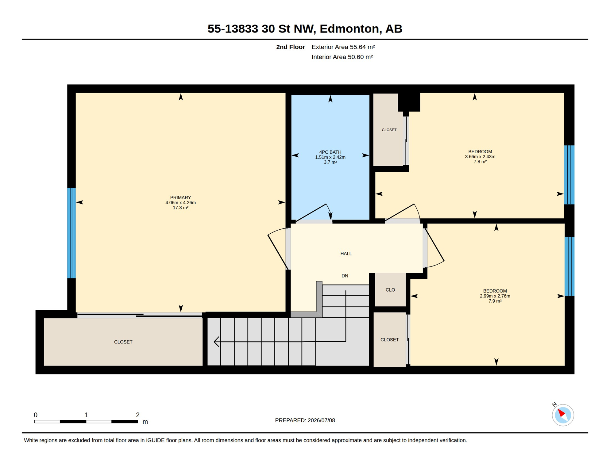 VX - (Metric) Schematic Floor Plan - (2)