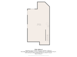 bsmt w dimensions