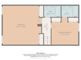 upper level w dimensions