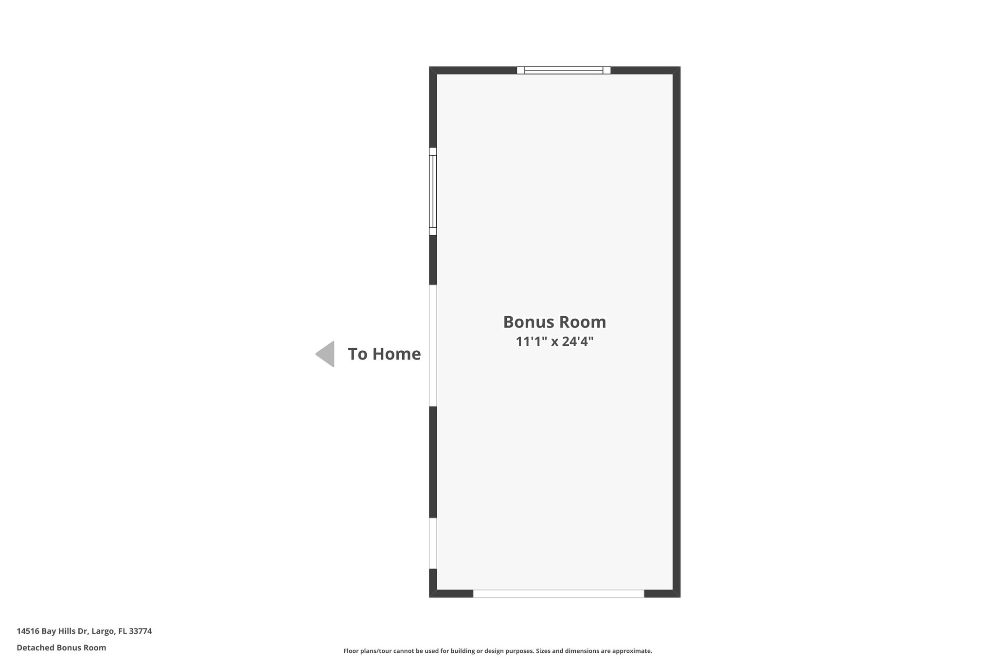 Detached Bonus Room