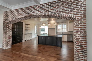 Beautiful Brick Arch Entry