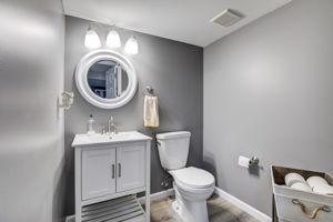 Basement Half Bath