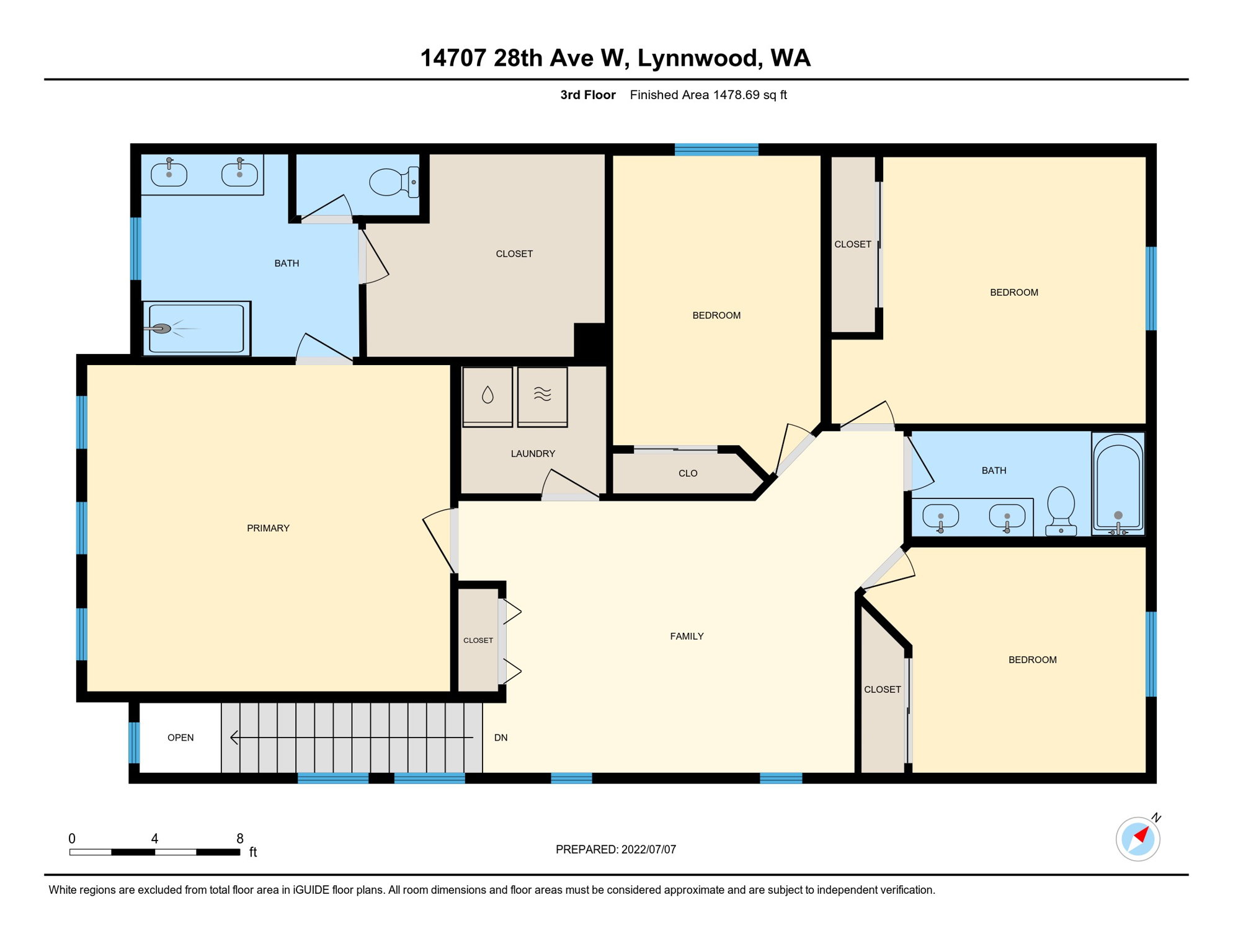 3rd Floor No Dimensions