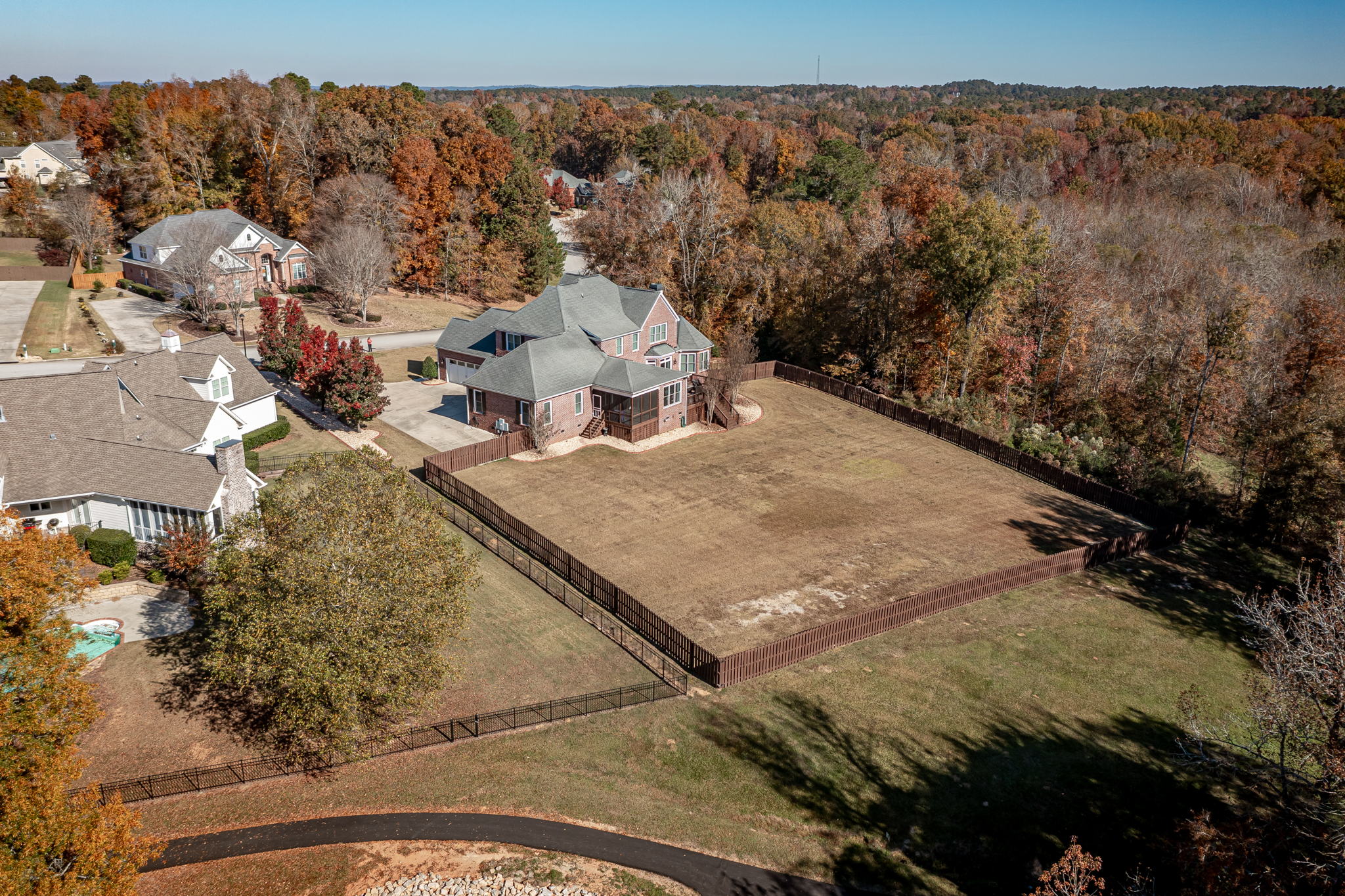 Aerial View Of Home