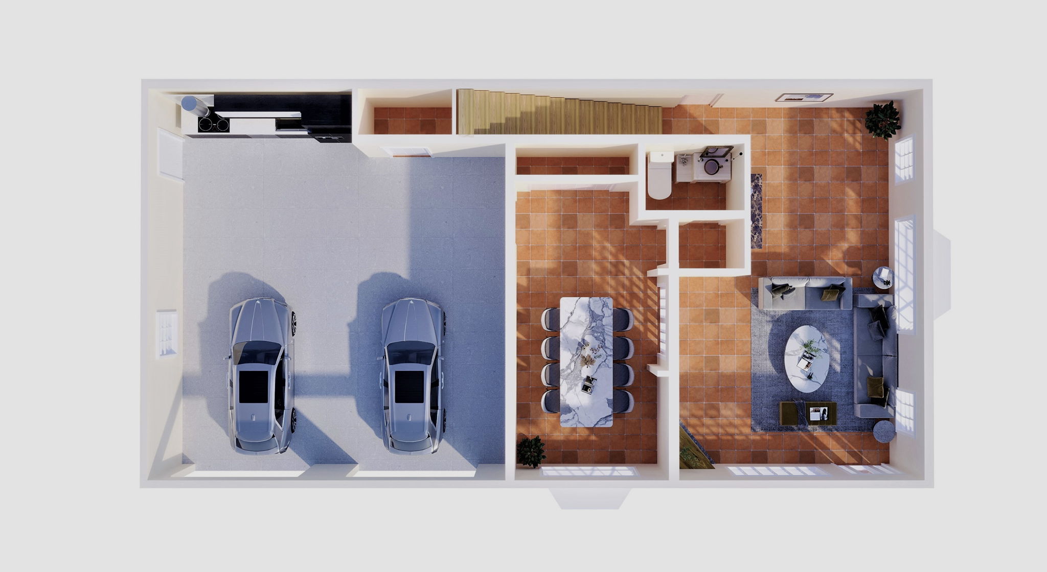 3D Building 2 Level 1 (Residential Perspective)
