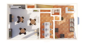 3D Building 2 Level 1 (Office Perspective)