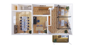 3D Building 2 Level 2 (Office Perspective)