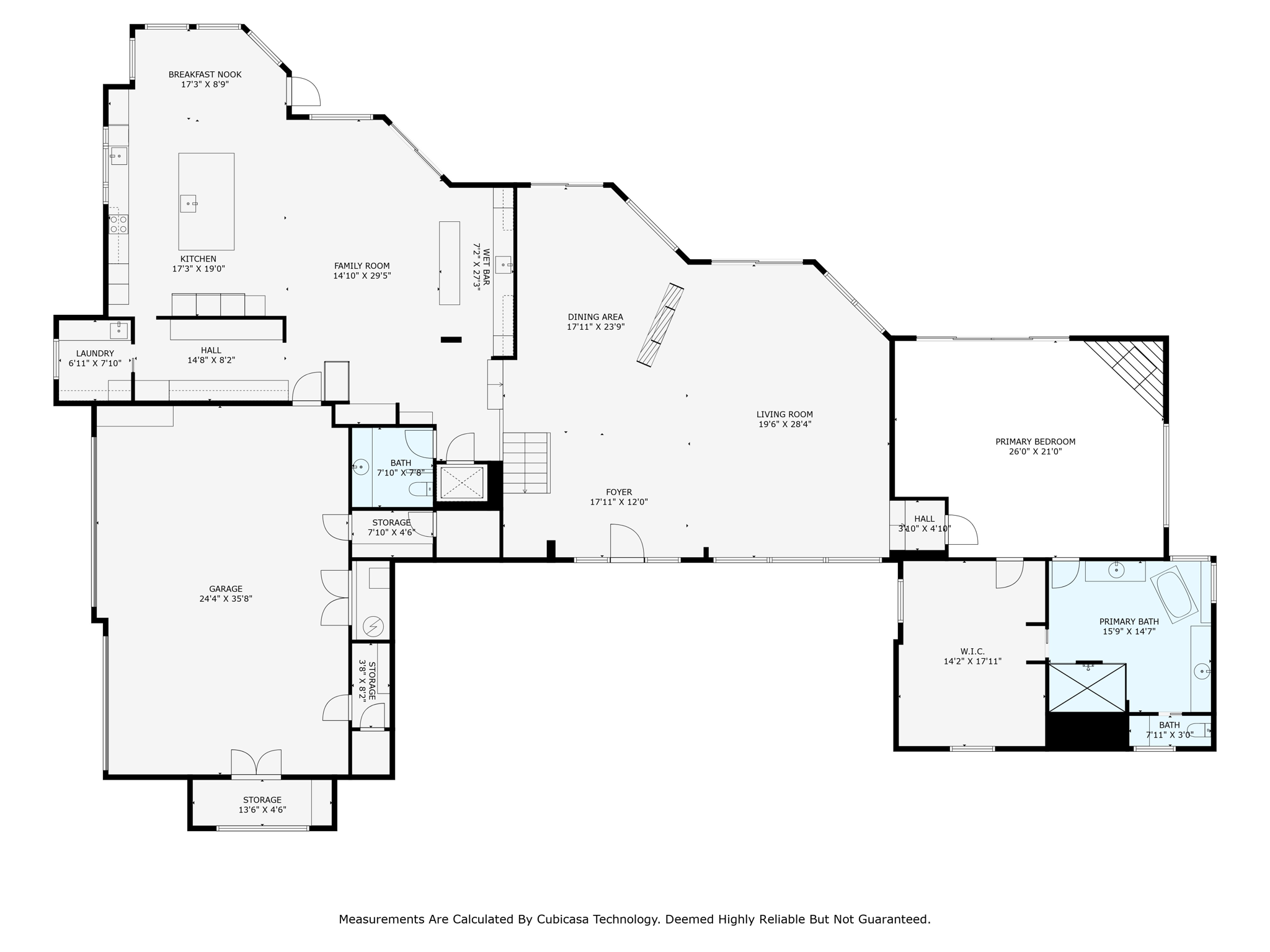 1st Floor With Dimensions
