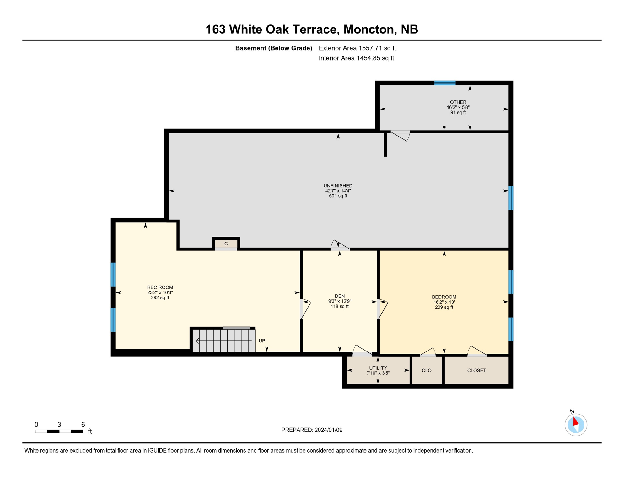 163 White Oak Terrace, Moncton, NB E1G 2G2 PROPICSTA & MeasureMySpace