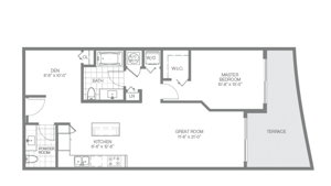 Floorplan LINE 05 - EAST VIEW