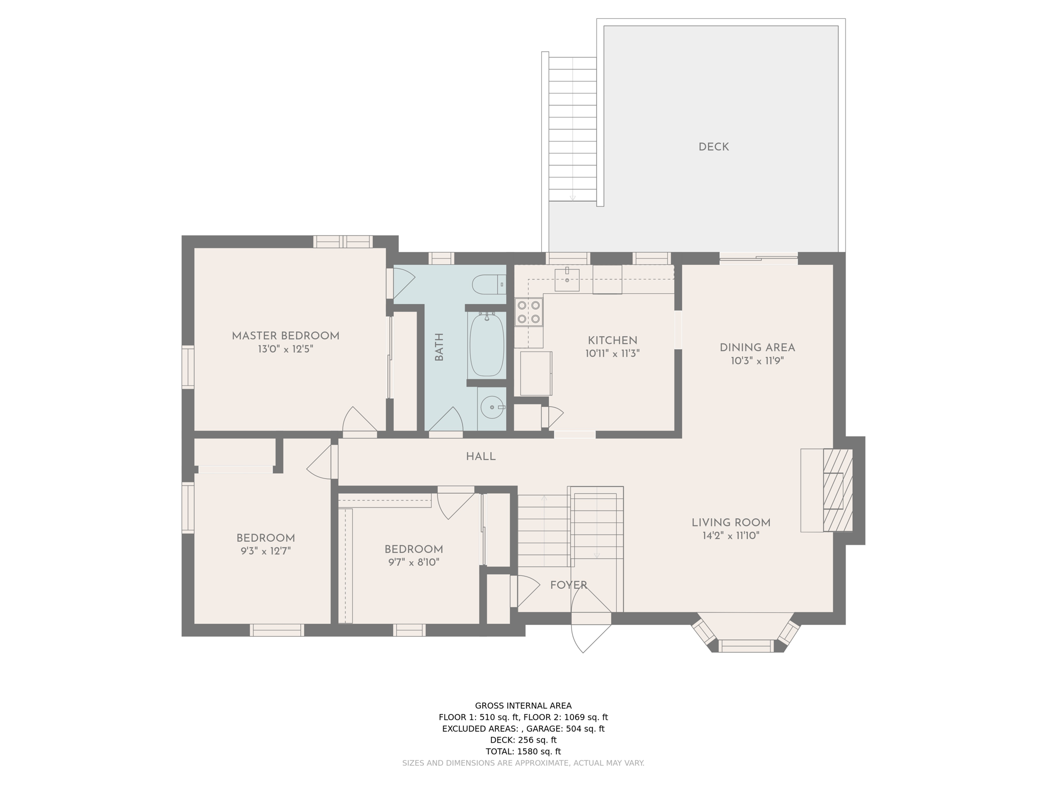 Interactive Floorplan 211 Ridgewood Dr, Rocky Hill, CT 06067