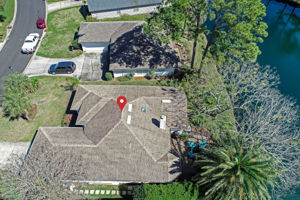 Aerial View With Arrow