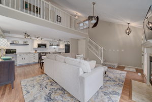 The main floor features an open floor plan which is great for entertaining.