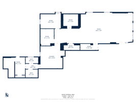 separated unit on first floor