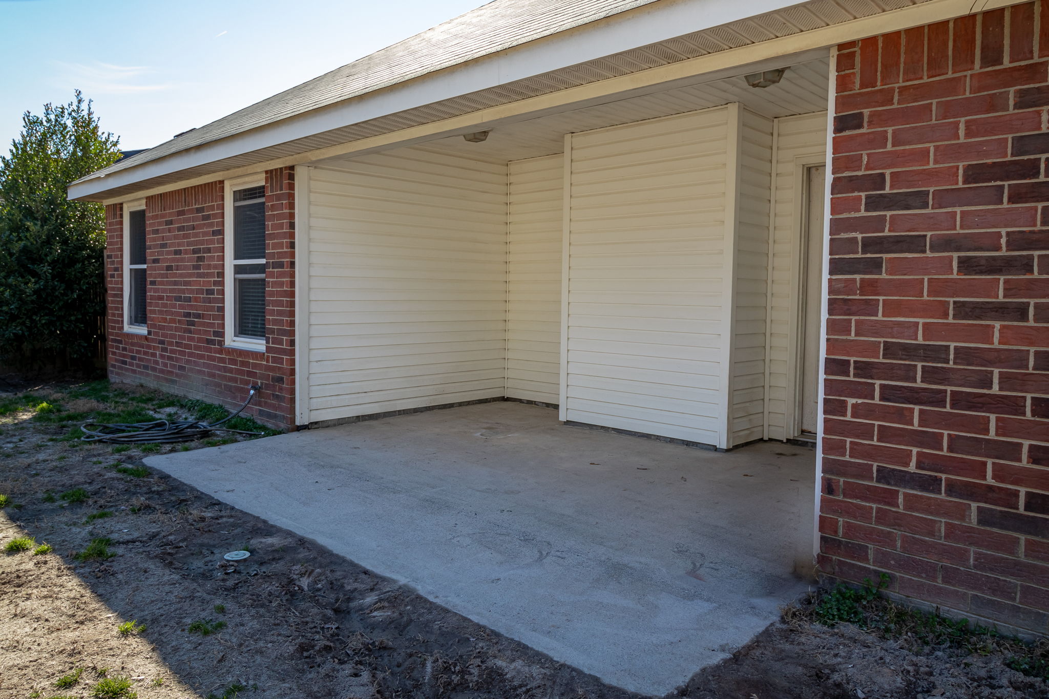 Covered Back Porch