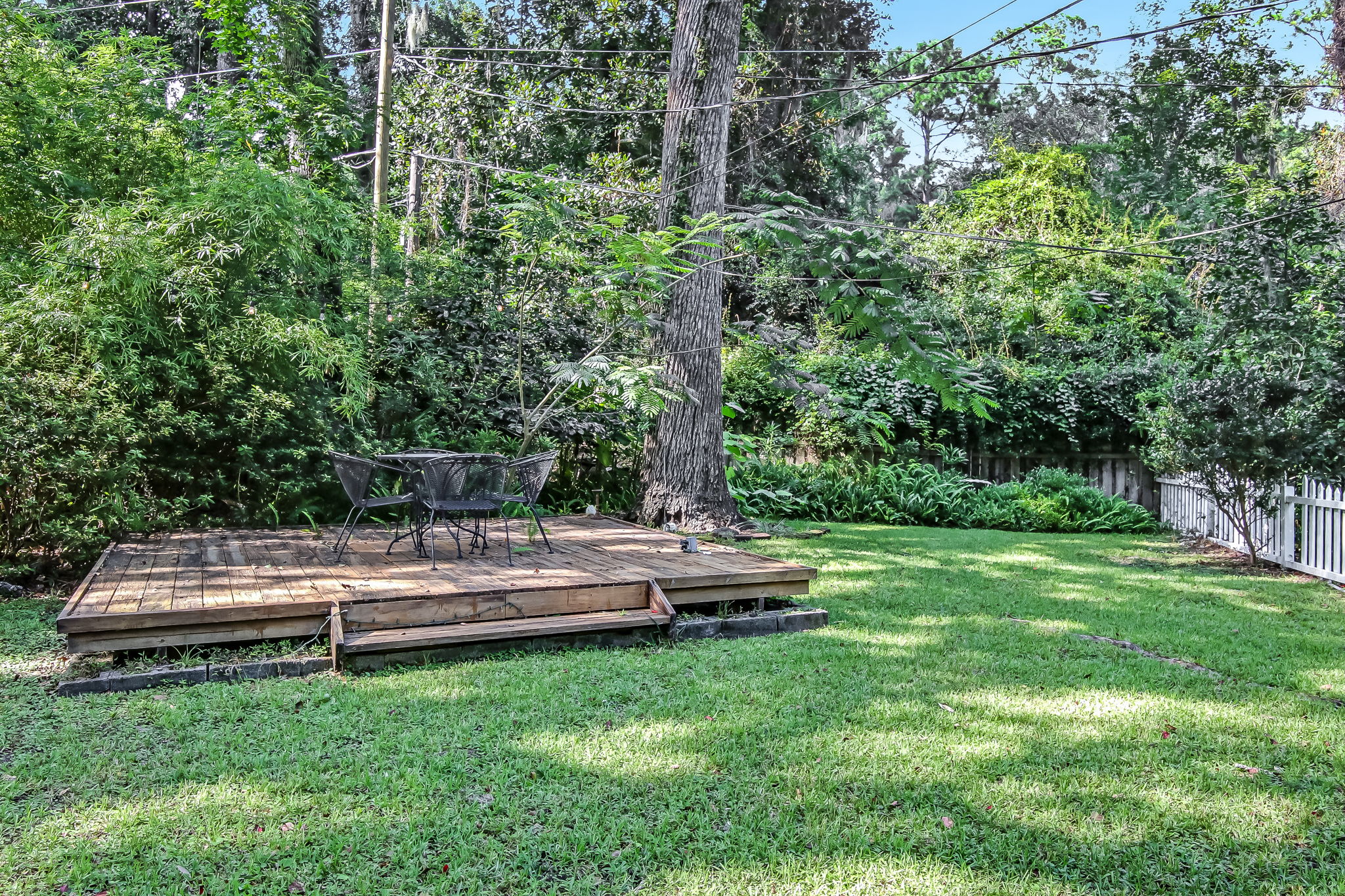 Flex Deck plumbed with power, water and gas