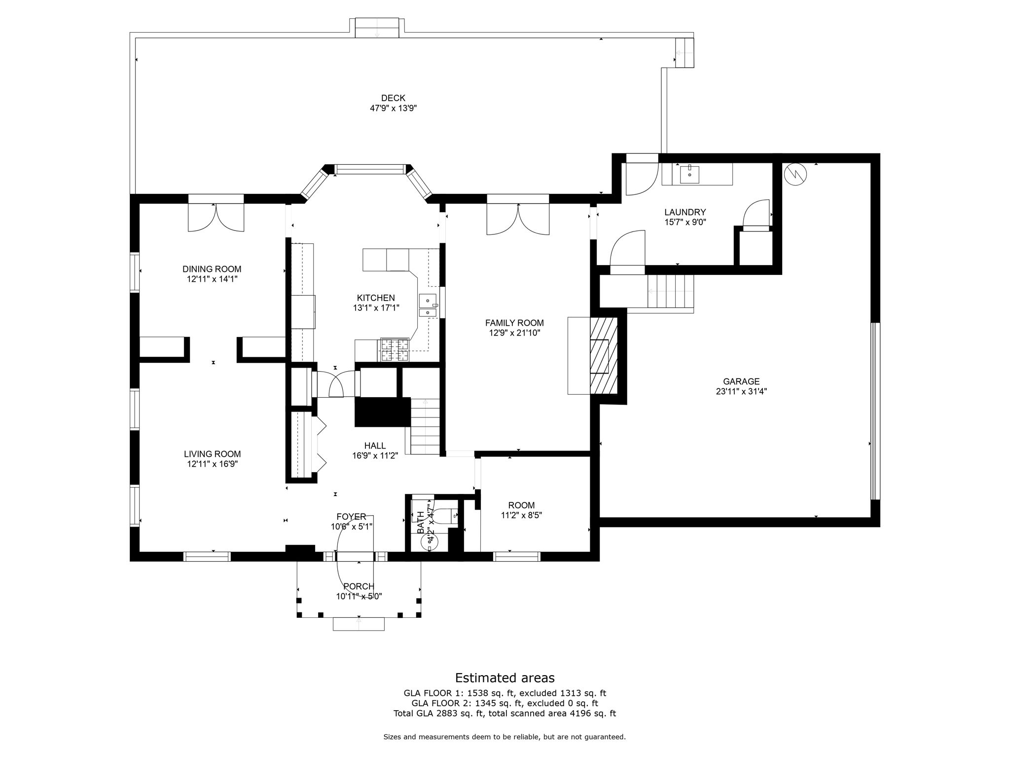 Floorplan Level 1