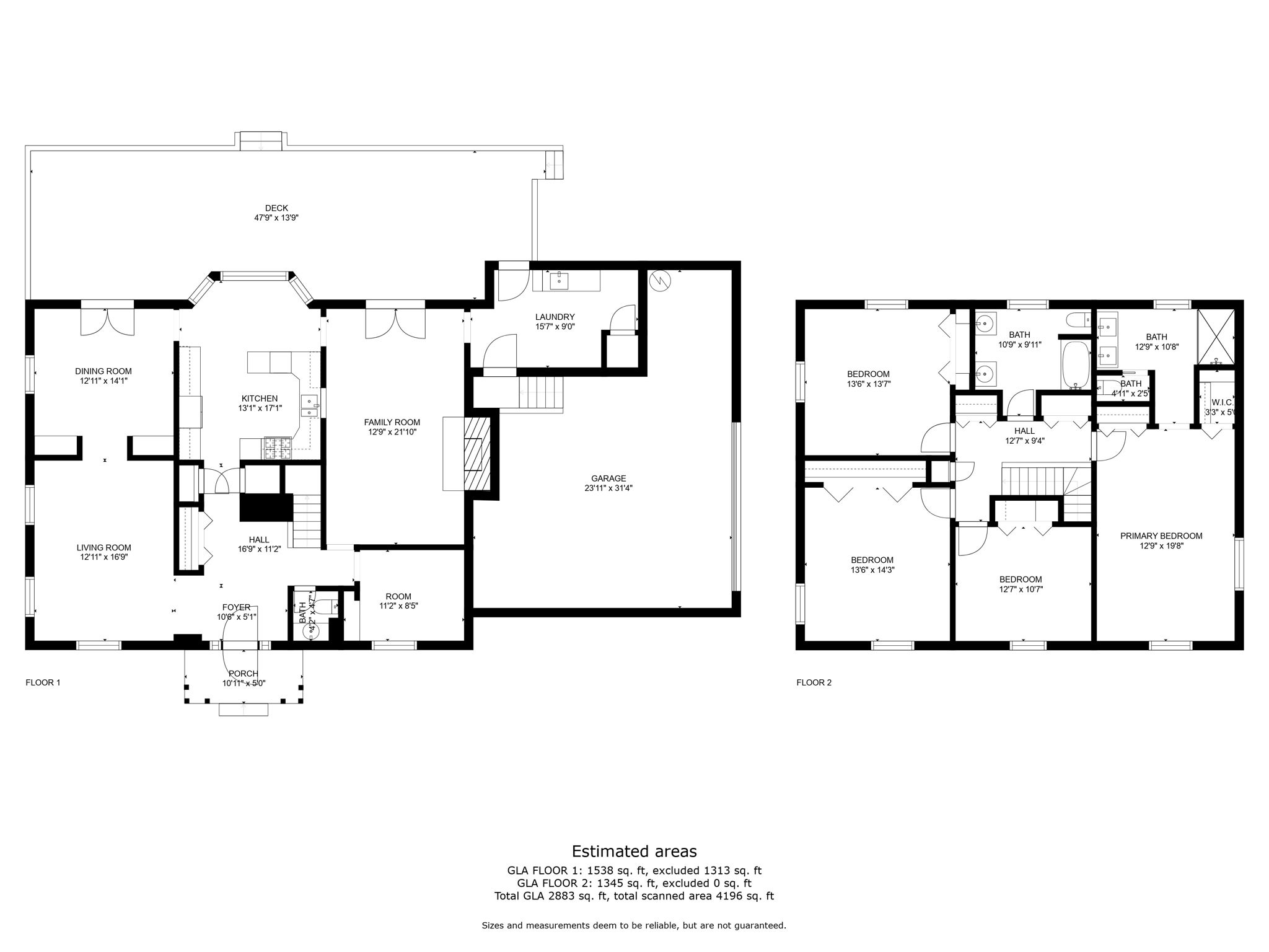 Floorplan All Levels