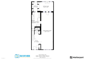 Main floor of main house