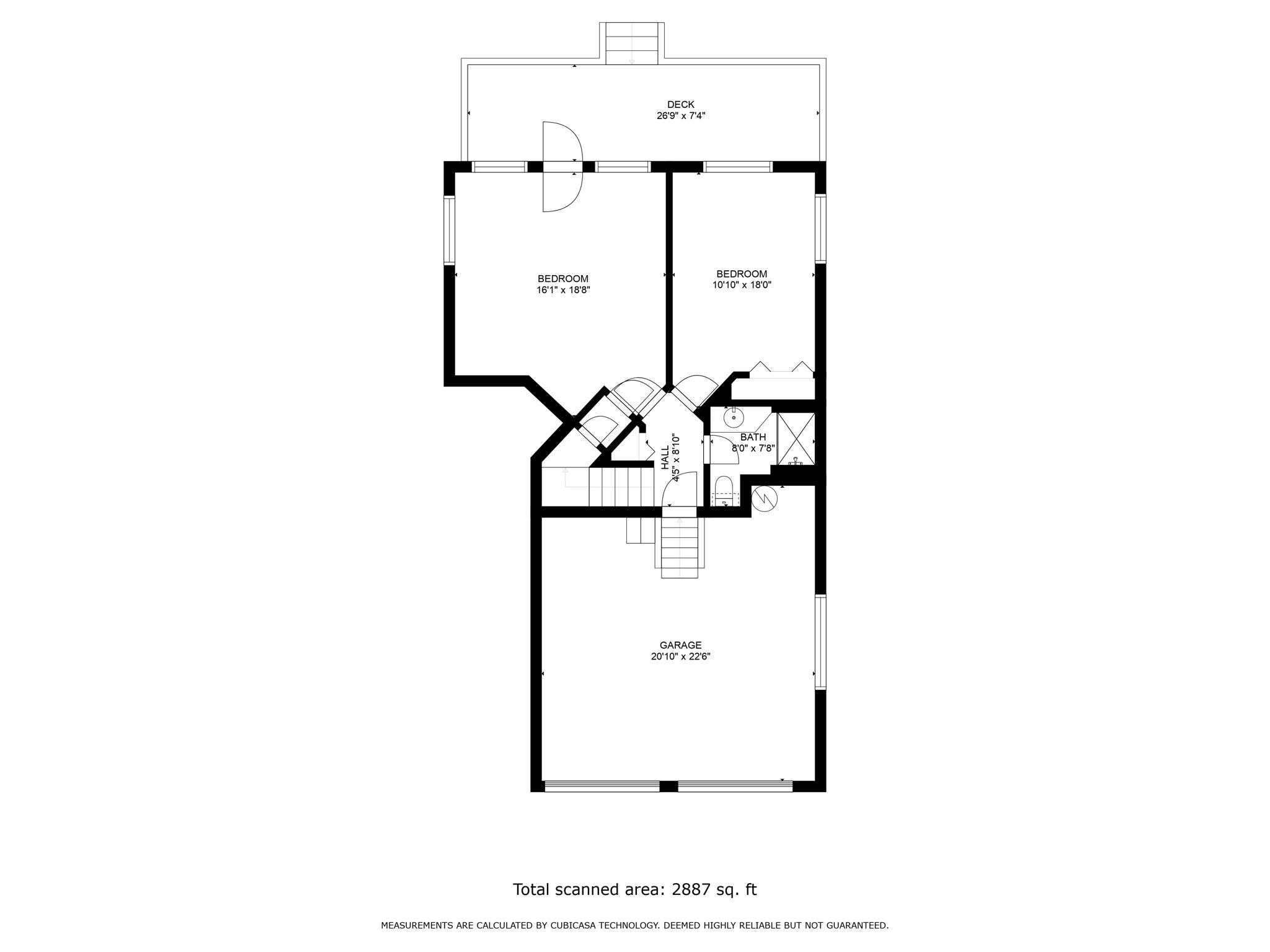 Ground Floor, with Dimensions