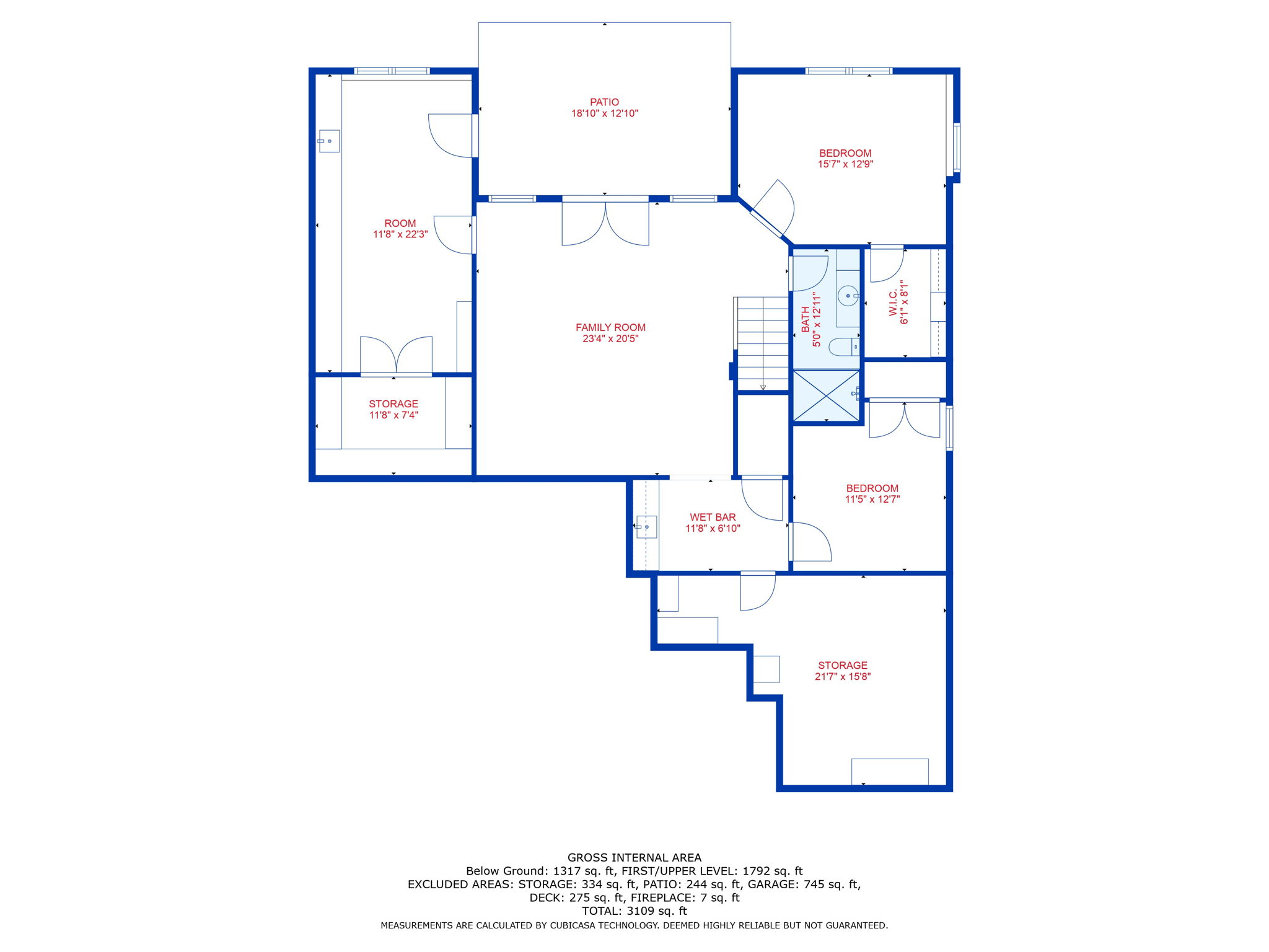 Lower Level / Walkout