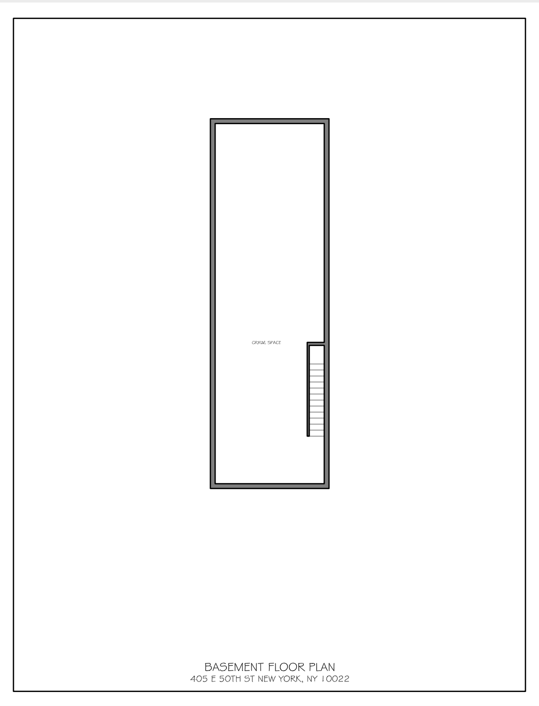 Basement Floor Plan