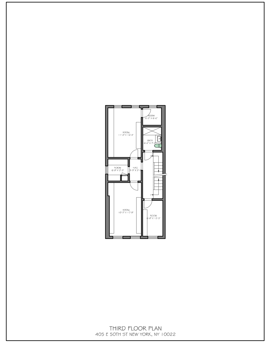 Third Floor Plan