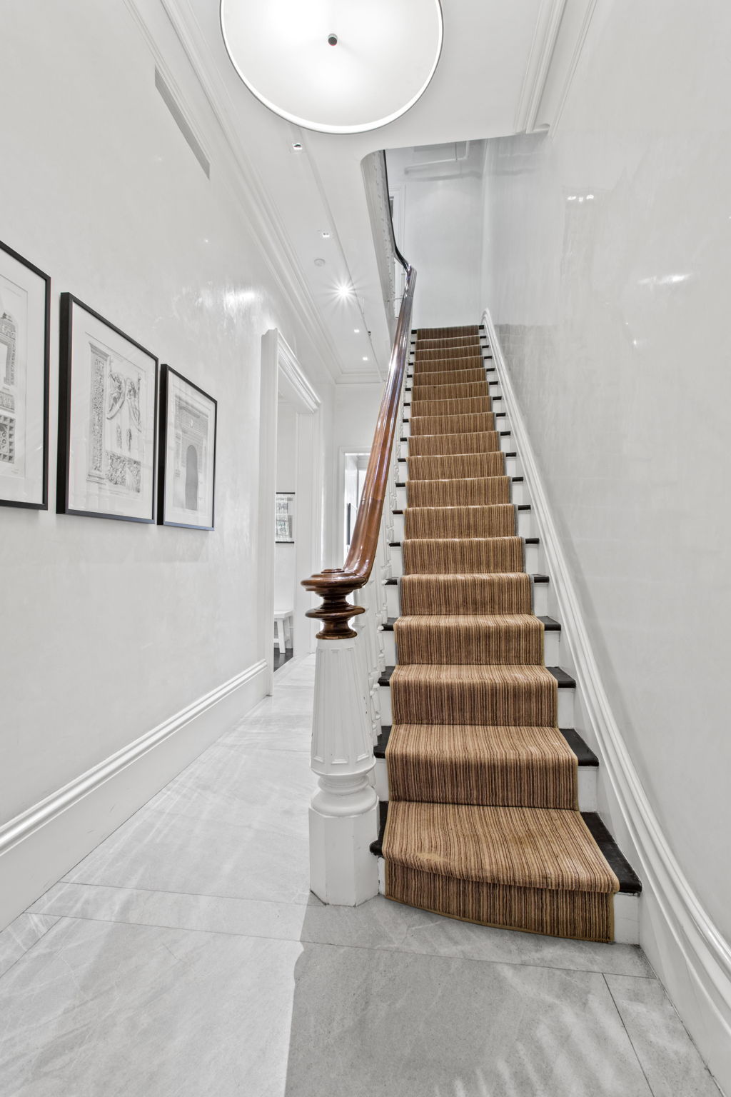 Stairs from Parlor Floor to 2nd Floor