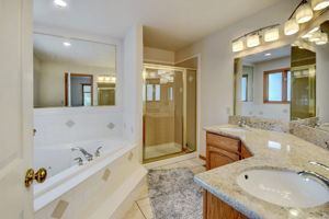 Master bathroom
