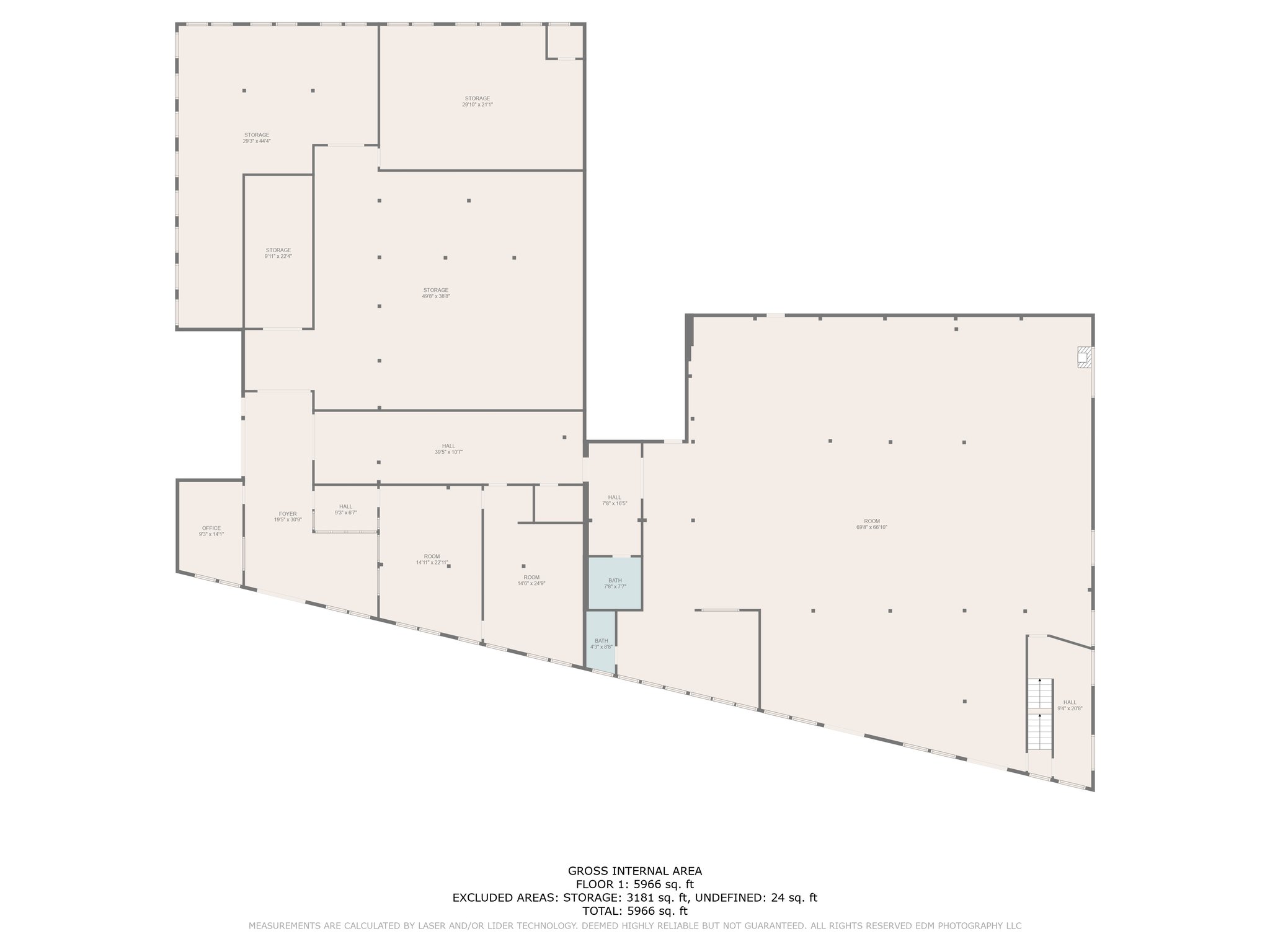 2nd Floor (Brick/Green Buildings)