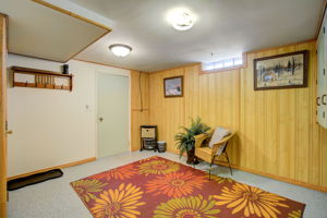Lower Level Garage Entry