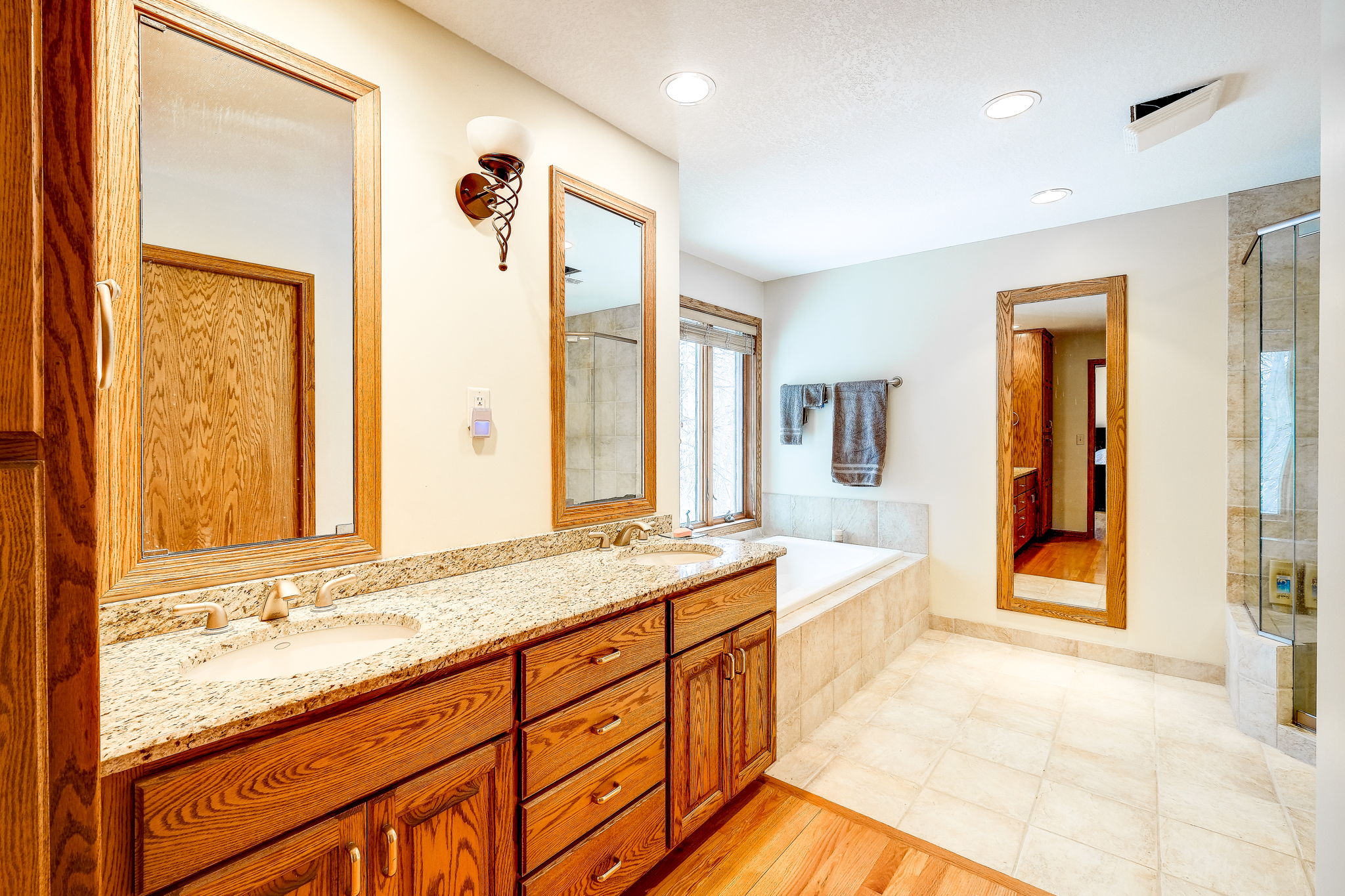 Master bathroom