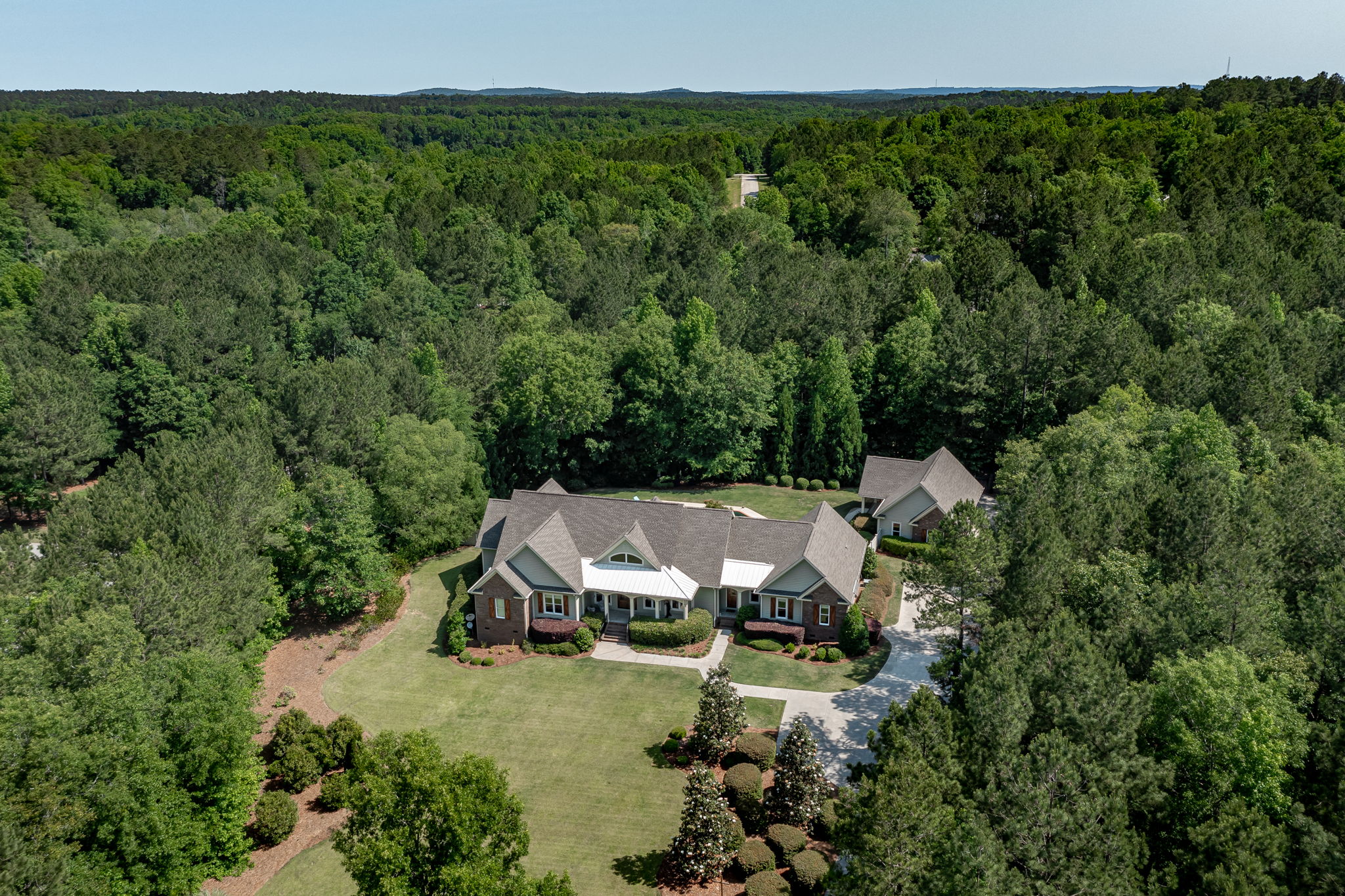 Aerial View Of Home