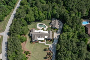 Aerial View Of Home