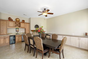 Dining Room with Wet Bar