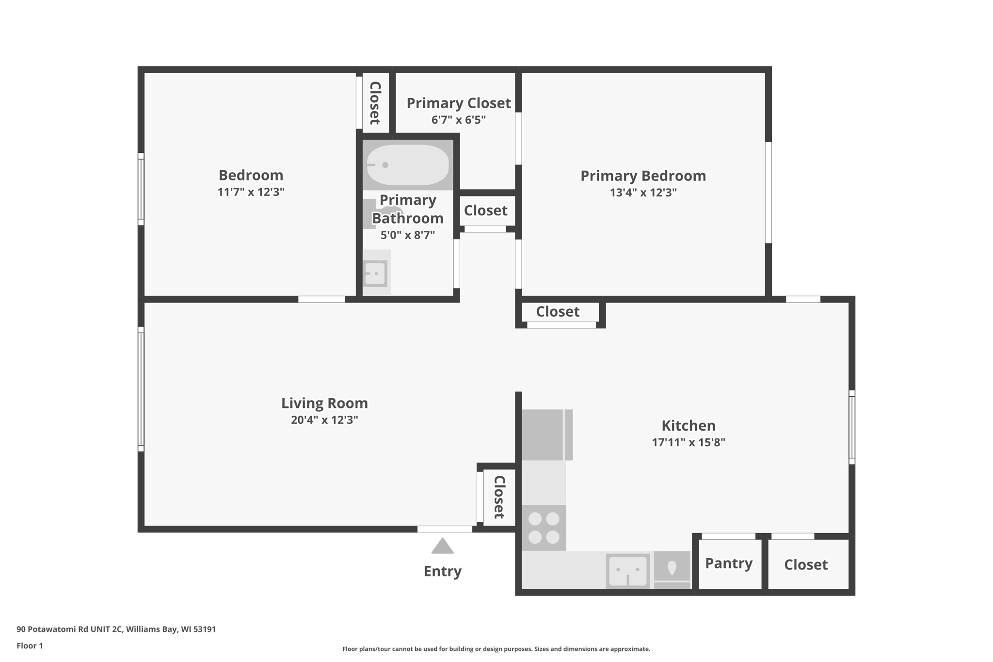 90 Potawatomi Rd 2C, Williams Bay, WI 53191 ShowingTime+ Listing