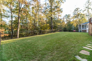Back Yard Overlooking Golf Course