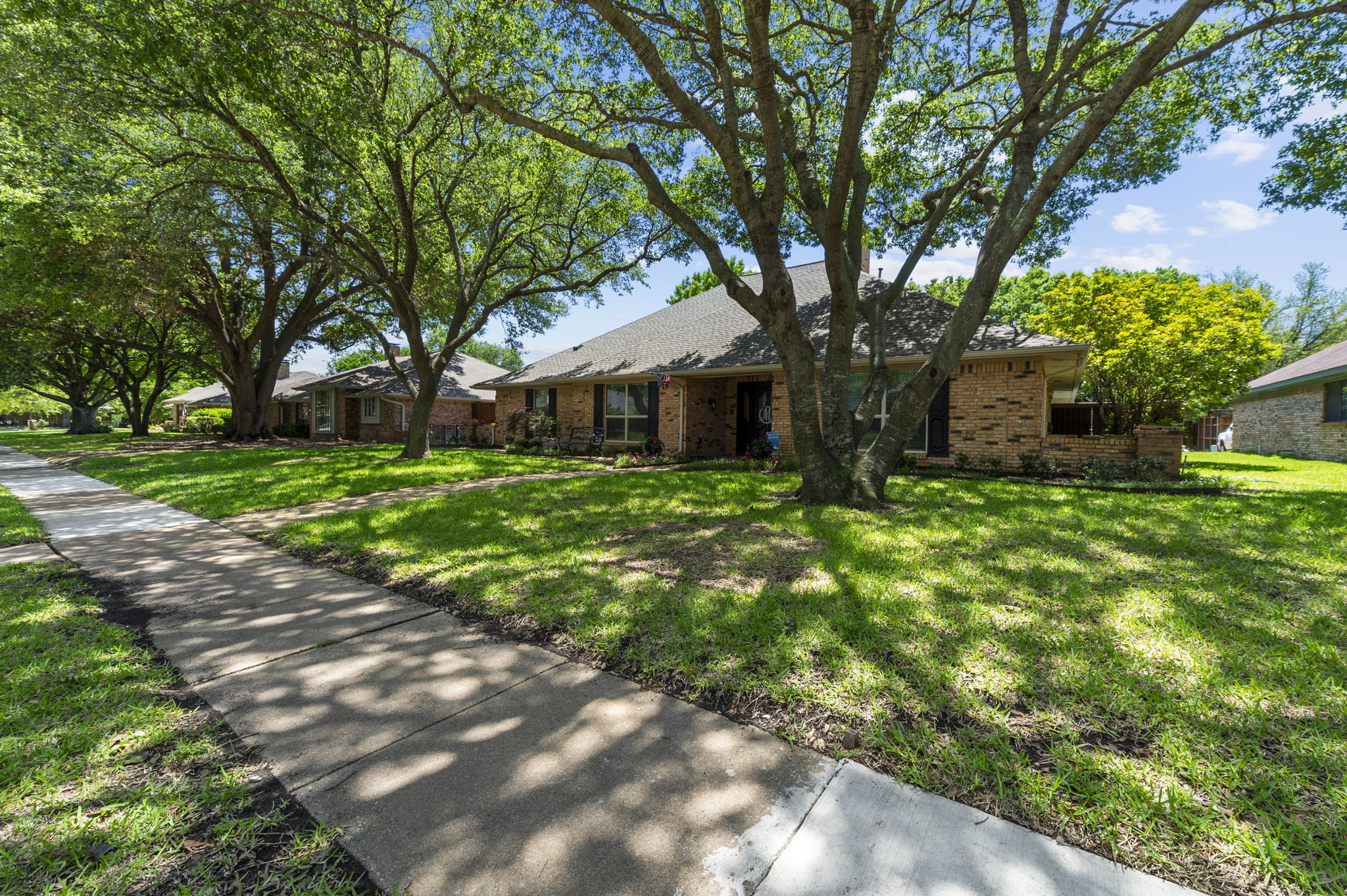 Side View of Home