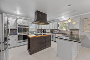 Kitchen From Dining Room Entry