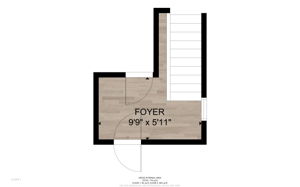 Unit 201 Entry/Stairs