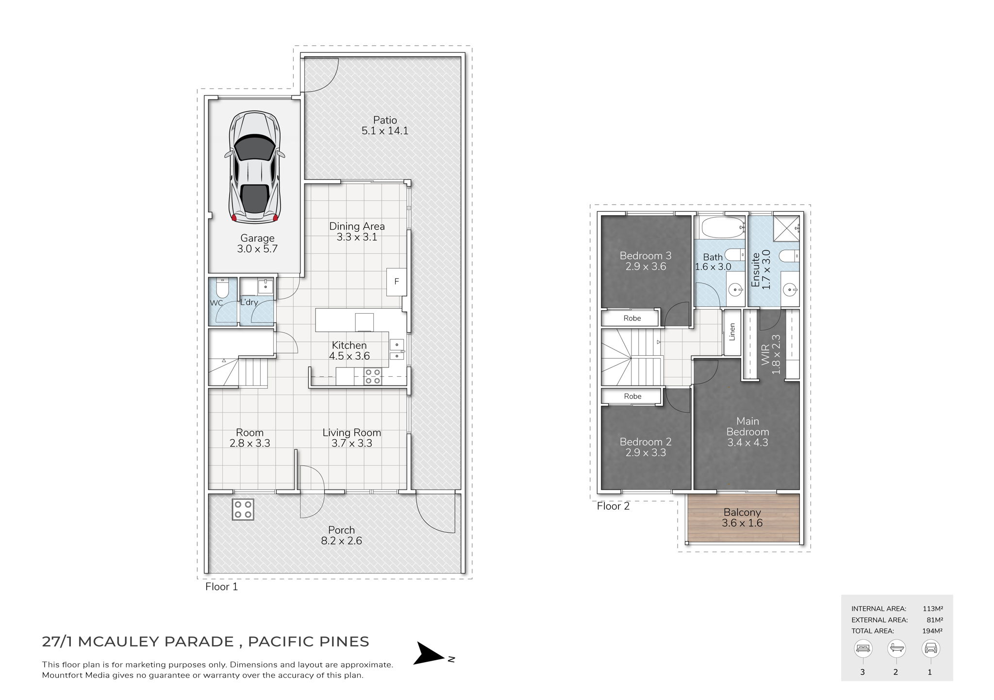 27 1 McAuley Parade Pacific Pines Mountfort