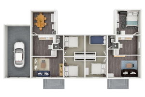 9322 Cheney Spokane Rd-3D Floor Plan