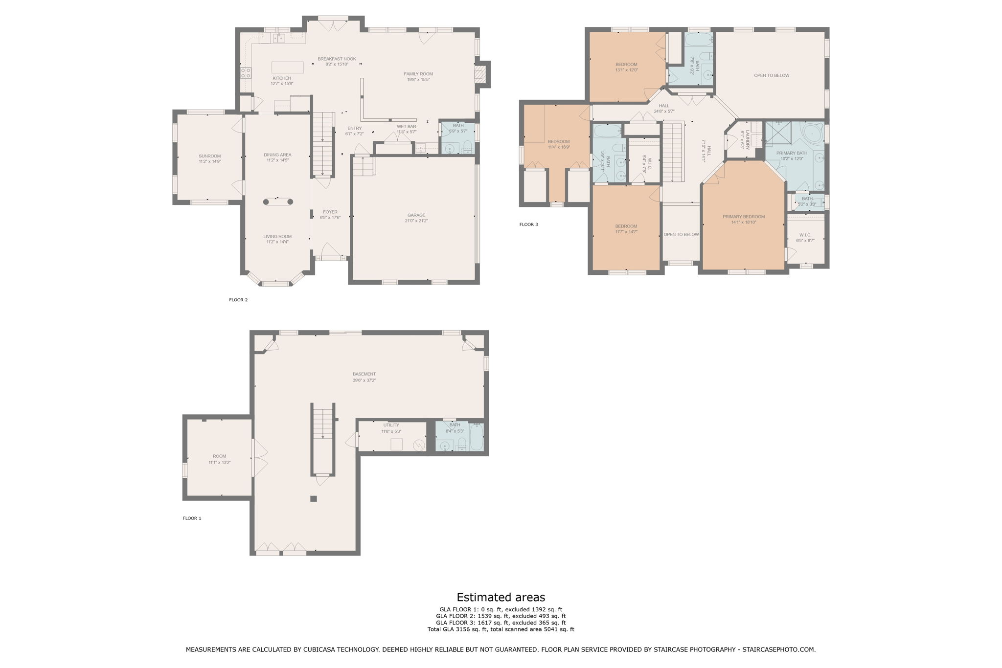 All Floors w/ Dimensions